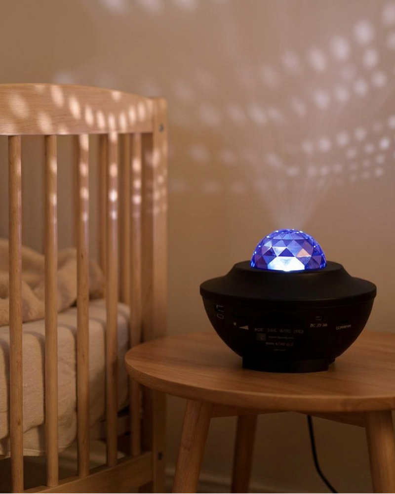 Projetor Luminária Galáxia Infantil com Bluetooth