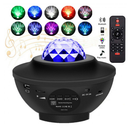 Projetor Luminária Galáxia Infantil com Bluetooth