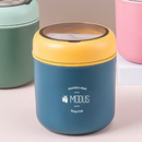 MODUS 530ml Marmita Lancheira Térmica Com a Colher Pote Para Crianças de 304 Aço Inoxidável Forro Para Sopas Caldos