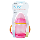 Copo de Treinamento Infantil com Alça e Bico de Silicone para Bebê Introdução Alimentar Menino Menina Buba