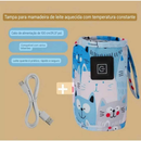 Aquecedor De Mamadeira Portátil Com Regulagem De Temperatura