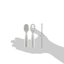 Kit 2 Colheres de Treinamento Autoalimentação 6m+ Cinza Rosa Verde 13143 - Buba