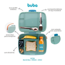 Bento Box Térmica com Divisória e Vedação Pote Térmico Buba para Lanche Lancheira Escolar