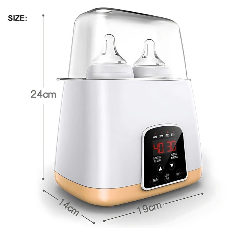 8 em 1 Esterilizador e aquecedor Automático (BNZ-532) de Mamadeiras com cronômetro e visor digital