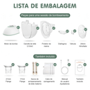 Bomba De Tira Leite Portátil Invisíve E 17~24mm Bico, 240ml