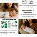 Almofada Para Amamentação De Tricot Trabalhada Luxo
