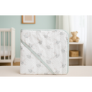 Toalha De Banho Luxo Bebê Forro Fralda 3 Camadas Soft Capuz