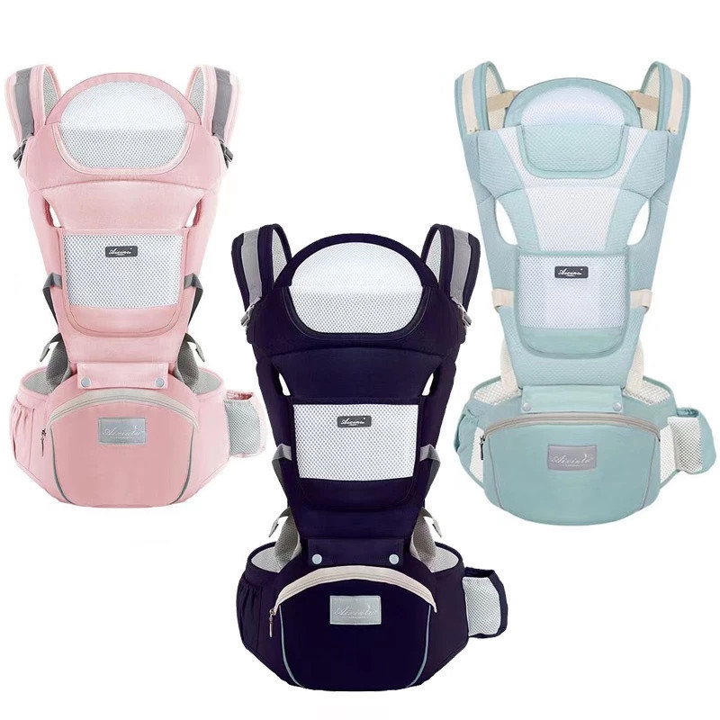 Banco De Cintura Para Bebê Canguru Passeio Varias Cores Mochila Infantil Hipseat CarrierPara Bebê
