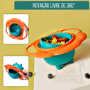 Prato LEÃO Pratinho Pote Mágico Infantil Bebe Tigela Bowl Não Derrama Envio Rapido