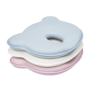 Travesseiro Anatômico Para Bebê Viscoelástico Ursinho Buba Plagiocefalia Cabeça Chata Azul Rosa
