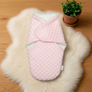 Saco Saquinho de Dormir para Bebê Recém Nascido Frio Inverno c/ Sherpa e Velcro Premium